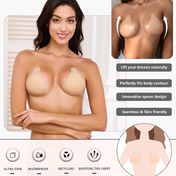 Adhesive Silicone Nipple Covers - Picture 2 of 3